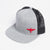 Deuce Sleeves Flat Bill 3D (Red)